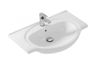 Мебельная раковина Cersanit ERICA 80, 1 отверстие S-UM-ERI80/1-w