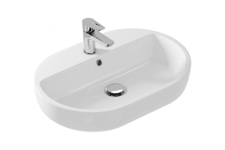Овальная раковина Cersanit CASPIA 60 S-UM-CAS60/1-O-w