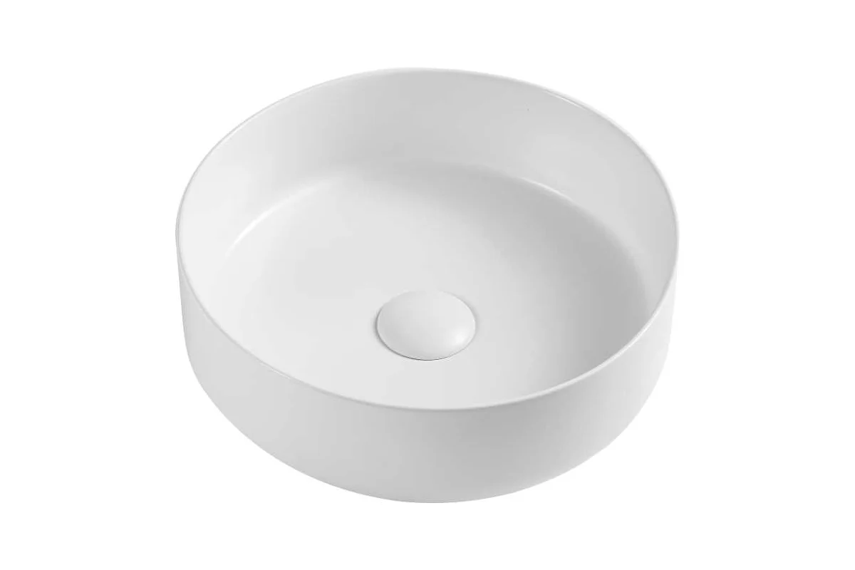 Раковина накладная D&K Matrix белый матовый, 355х355х120мм DT1391508