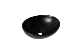 Накладная керамическая раковина Gappo черная GT304-8