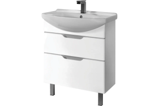 Тумба Dreja Eco Laguna Plus 75 белая 99.0106