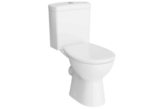 Безободковый унитаз-компакт Norm Zeitgeist 9864B099-7208 с крышкой микролифт