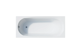 Акриловая ванна Corpa Nera Milano 160х70 CN05008WH, белая