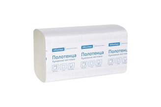 Бумажные полотенца OfficeClean Professional V-сложение 1 слой 262662