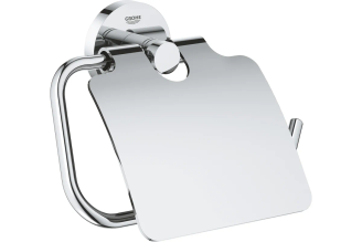 Держатель туалетной бумаги Grohe Essentials с крышкой 40367001