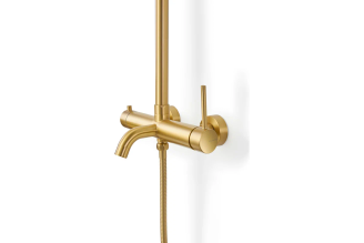 Система для душа MILACIO Ultra 151 золото MCU.151.GD