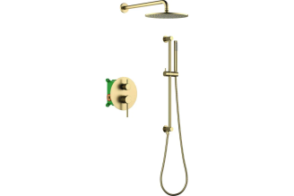 Душевая система встроенная Timo Saona золото матовое SX-2309/17SM