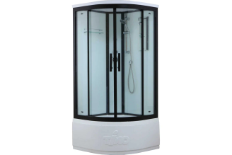 Душевая кабина Timo Standart Black 90х90х220 T-6690B