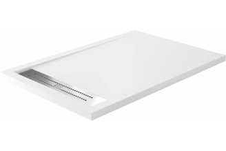 Душевой поддон WasserKraft Mindel 85T06, 1200×800 мм, белый матовый