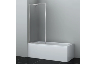 Стеклянная шторка с фиксатором WasserKraft Абенс (Abens) 20W01-80BN