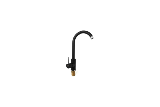 Смеситель для кухни MATRIX SMF-49007/BK, черный