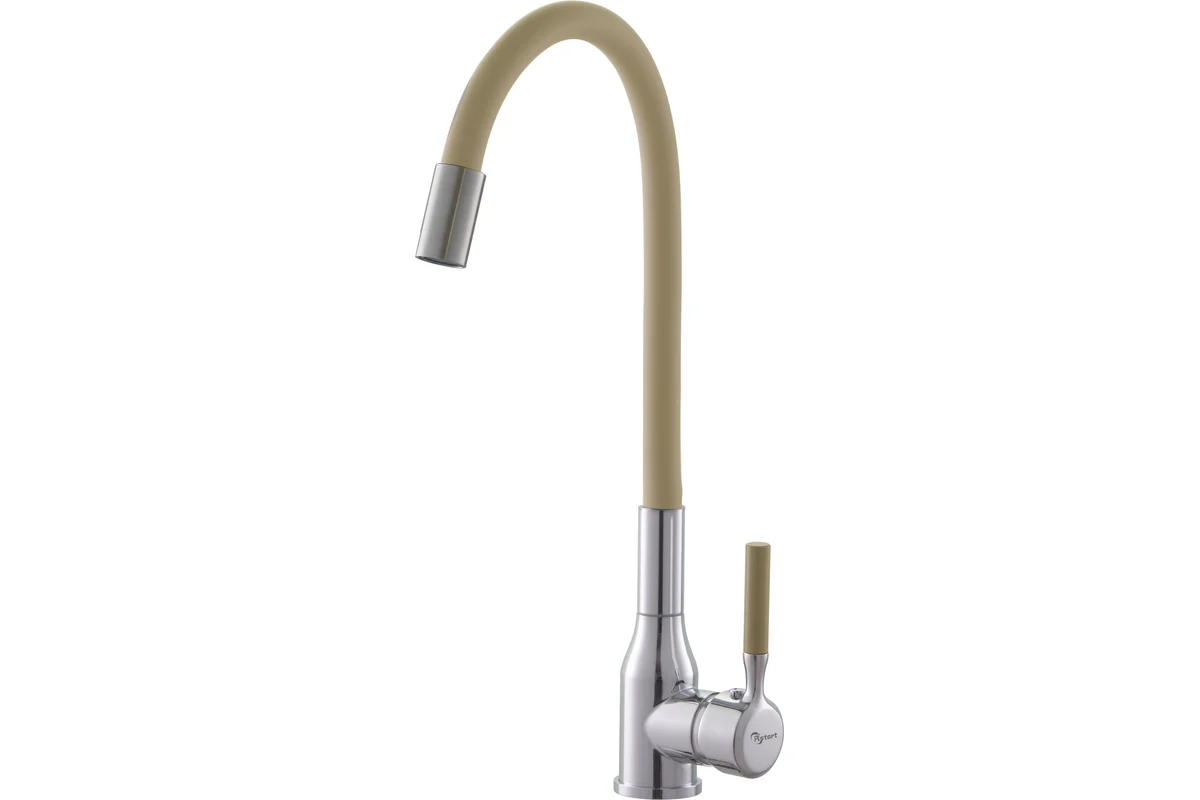 Смеситель для кухни Plstart с силиконовым гибким изливом PG54022B22