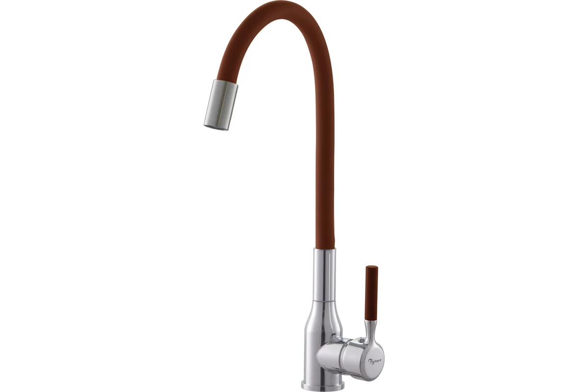 Смеситель для кухни PLstart T с силиконовым гибким изливом PG54022B29