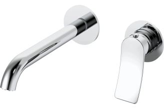 Настенный смеситель для раковины HAIBA хром HB14553