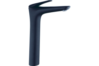 Одноручный смеситель для умывальника RUSH черный NE1735-11blаск