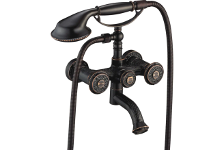 Смеситель Lemark Jasmine LM6614ORB для ванны