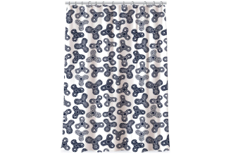 Шторка для ванной VETTA ПЕВА, 180x200 см, "Маренго" 461-594