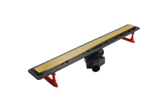 Душевой лоток Pestan Confluo Frameless Line 850 золото глянец 13701224