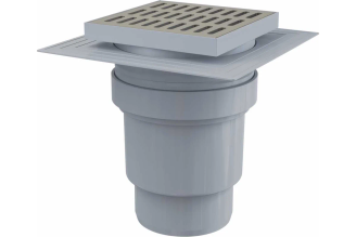 Трап Alca Plast APV13 с вертикальным выпуском DN110