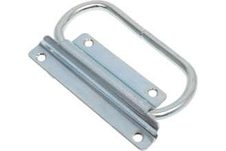 Дверная ручка РемоКолор откидная, оцинкованная 70-0-800