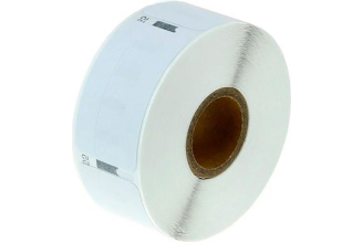 Лента Vell VL-D-11355/S0722550 19х51 мм белая для Label Writer 400/450/450 Turbo 329776