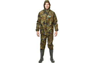 Костюм ПВХ ООО Комус Hunter зеленый КМФ, размер 56-58, рост 170-176, 446579