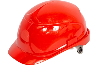 Защитная оранжевая каска с храповым механизмом регулировки РемоКолор 22-4-006