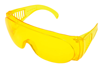 Защитные очки STAYER MASTER открытого типа, с боковой вентиляцией, желтые 11042_z01