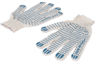 Перчатки с ПВХ РемоКолор 10 класс вязки, 3-х нитка, 24-2-001