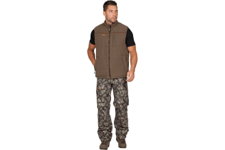 Утепленный жилет Sobol КОРБУ коричневый Жил 412/112