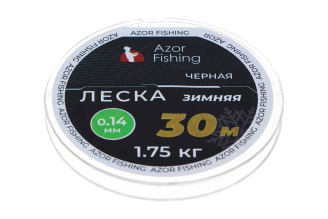 Зимняя леска AZOR FISHING 124-014, 30 м, 0.14 мм