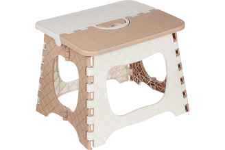 Табурет складной с ручкой VETTA 28x23.5x22.5 см, пластик 465-267