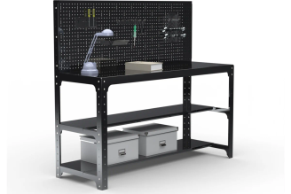 Стол металлический ООО Металекс KIT 750×1300×400 мм черный 201544