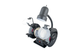 Станок заточной (электроточило) ТРИГГЕР с лампой подсветки Е27, 150 мм, 300 Вт 20605 тов-213018