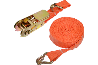 Стяжка груза с храповиком NEW GALAXY 110 мм, 4 м, шир. ленты 25 мм, 500/900 кг, блистер 746-037