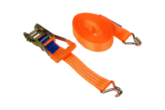 Стяжка груза с храповиком NEW GALAXY 12 м, 3000/6000 кг, двойной крюк 746-004