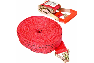 Стяжка груза с храповиком NEW GALAXY 230 мм, 12 м, шир. ленты 55 мм, 5000/10000 кг 746-034