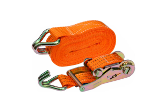 Ремень крепления груза РемоКолор с крюками, с храповым механизмом 115 мм, 0,025x4,5 м 62-5-110