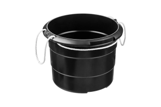 Ведро строительное РемоКолор круглое, пластмассовое, с канатными ручками, 40 л 62-0-140