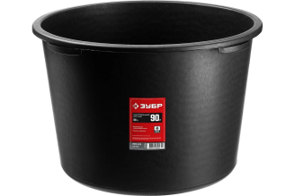 Строительный круглый таз 90 л, высокопрочный ЗУБР 06095-90_z02