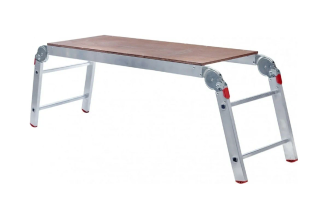 Алюминиевые рабочие подмости РемоКолор ступени 2x4х2 63-4-022