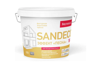 Фактурная краска Bayramix Sandeco SD 001 профсерия 15 кг BSD001-15