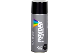 Аэрозольный акриловый грунт RAYDAY Rd-004 223151, черный, 520 мл