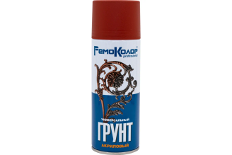 Универсальный акриловый грунт РемоКолор красно-коричневый, 520 мл 69-9-155