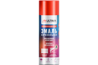 Аэрозольная краска ULTIMA RAL 3020 красная 520 мл ULT011