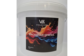 Фасадная акриловая краска Volakom 750363 NCS S 1005-B80G, матовая, 7 кг