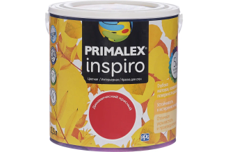 Краска PRIMALEX Inspiro Динамический Красный 2.5 л, 420117