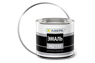 Эмаль ЛАКРА НЦ-132 белая 1,7 кг БП00000605