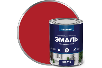 Эмаль Proremontt ПФ-115 красная 0,9 кг 4603292020327