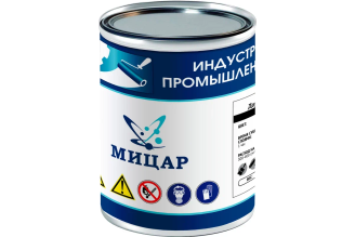 Эмаль Мицар АК-501 ЦБ000015518 черная 1,8 кг